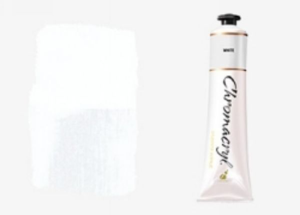 Picture of Paint Chromacryl 75ml Acrylic White