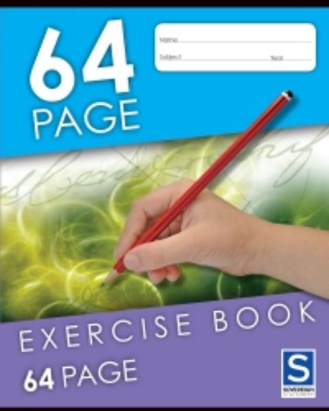Picture of Exercise Book 225mm x 175mm 64 page 8mm