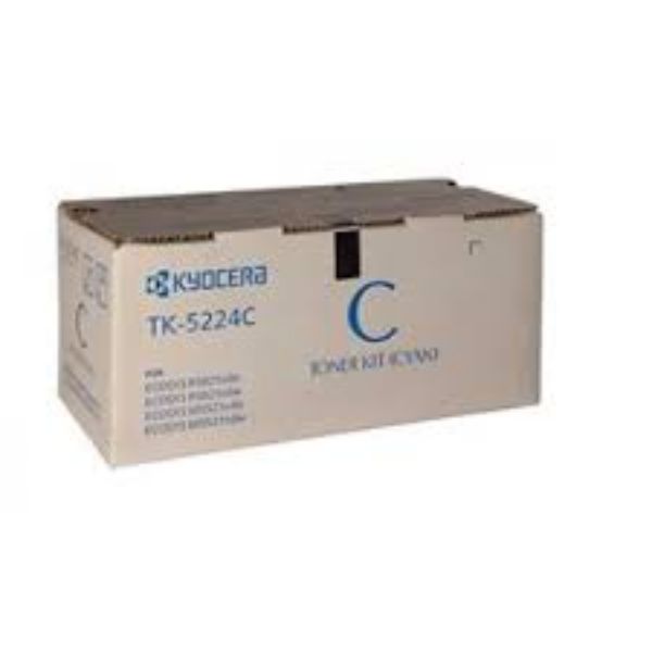 Picture of Kyocera TK-5224 Cyan Toner Cartridge
