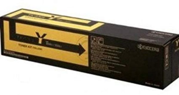 Picture of Kyocera TK-8329 Yellow Toner Cartridge